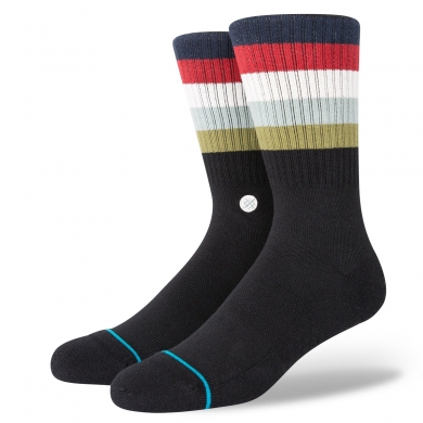 Stance Daily Sock Crew Maliboo black - 1 pair