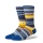 Stance Daily Sock Crew Curren Staple blue/yellow - 1 Pair