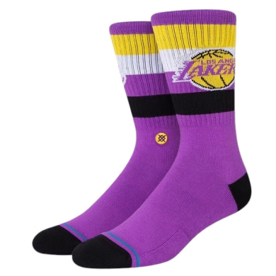 Stance Daily Sock Crew Lakers ST purple/yellow/black - 1 Pair