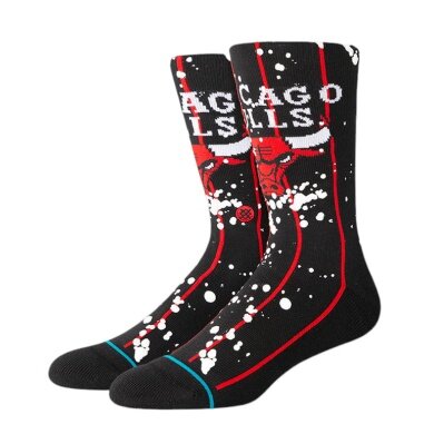 Stance Daily Sock Crew Overspray CHI black/red - 1 pair