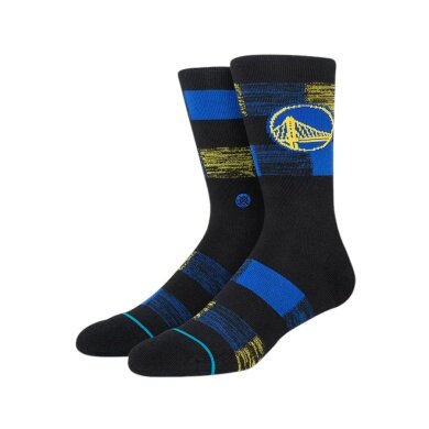 Stance Daily Sock Crew Warriors Cryptic Black/Blue - 1 Pair