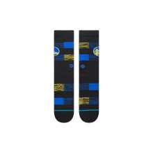 Stance Daily Sock Crew Warriors Cryptic Black/Blue - 1 Pair