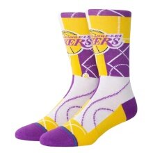 Stance Daily Sock Crew Zone LAL yellow/purple/white - 1 Pair