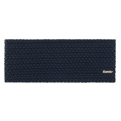 Polar Bear Headband Jamies (Lining made from fleece merino wool) dark blue ladies