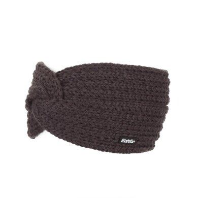 Polar Bear Headband Inga (chunky knit) grey Women