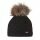 Stöhr Winter Hat (Pom Pom) Elsa Black Women's 1 Piece