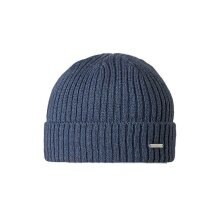 Stöhr Beanie Hat Haff blue melange Men 1 piece