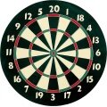 Sunflex Dartboard Deluxe including 6 Darts