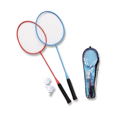 Sunflex Badminton Matchmaker Set (2x rackets, 2x balls, 1x bag)