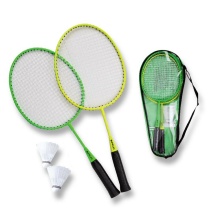 Sunflex Shuttlecock Set Match JUNIOR (2x rackets, 2x shuttles, 1x bag)