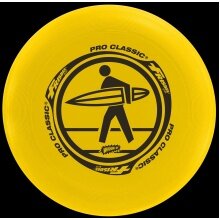 Sunflex Frisbee Pro Classic yellow 1 piece - perfect for beach/meadow -