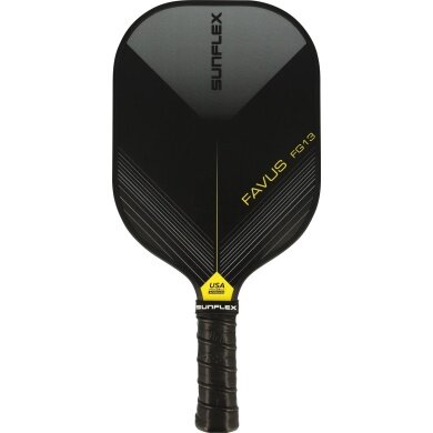 Sunflex Pickleball Racket Favus FG13 black/yellow