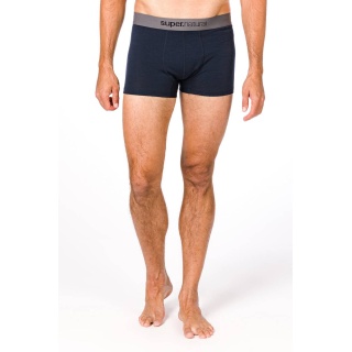 super natural Boxershort Base Mid 175g - Merino Wool - Underwear navy blue Men