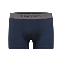 super natural Boxershort Base Mid 175g - Merino Wool - Underwear navy blue Men