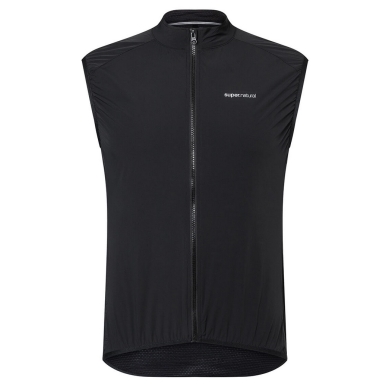 Super Natural Merino Unstoppable Gilet (Merino Functional Vest) Black Men