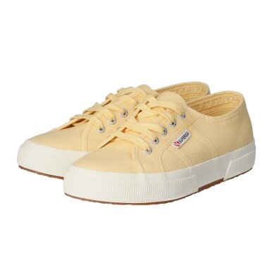 Superga Sneaker Cotu Classic 2750 yellow/white/brown ladies