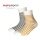 Sympatico Daily Sock Small Line (Cotton) Short Socks beige/navy/amber - 2 Pairs