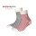 Sympatico Daily Sock Small Line (Cotton) Short Socks beige/navy/red - 2 Pairs