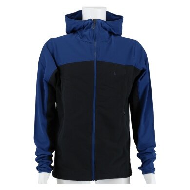 Tatonka Softshell Jacket Cesi Hooded (windproof, breathable) blue Men