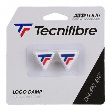 Tecnifibre Vibration Dampener ATP Logo Tricolour white/blue/red pack of 2