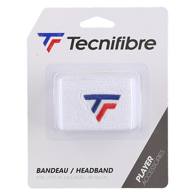 Tecnifibre Headband white 1 piece