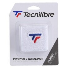 Tecnifibre Sweatband Logo White 2-Pack