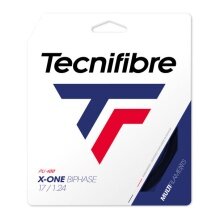 Tecnifibre Tennis String X-One Biphase (Touch+Power) black 12m Set