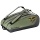 Tecnifibre Tennis Racket Bag Tour Endurance (Racket Bag, 2 Main Compartments) khaki green 12-piece