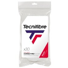 Tecnifibre Overgrip Contact Pro 0.6mm (Grip) white - 30 pack