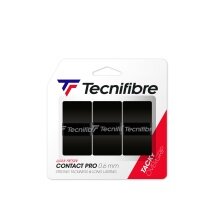 Tecnifibre Overgrip Contact Pro 0.6mm (Grip) black 3-pack