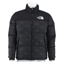 The North Face Junior Printed 1996 Retro Nuptse Winter Jacket Black Kids