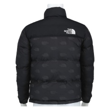 The North Face Junior Printed 1996 Retro Nuptse Winter Jacket Black Kids