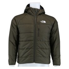 The North Face Junior Reversible Perrito Winter Jacket Dark Green Kids