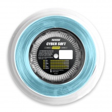 Topspin Tennis String Cyber Soft (Durability+Control) light blue 110m roll