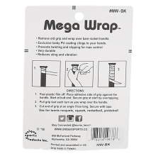 Tourna Base Tape Mega Wrap 1.5mm black - 1 piece