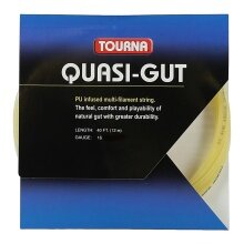 Stringing with Tennis String Tourna Quasi Gut (Touch+Arm Protection) natural