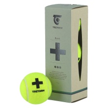 Tretorn Tennis Balls Plus Training Yellow Can of 3