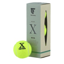 Tretorn Tennis Balls Micro X (pressureless, Training) yellow Can of 3