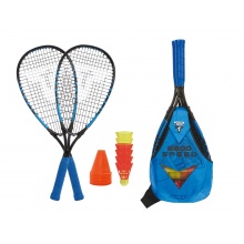 Talbot Torro Speedbadminton Set Speed 6600 (2xRackets 180g,6xBalls,1xBag)