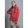 Tatonka Softshell Jacket Cesi Hooded (windproof, breathable) red Women