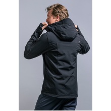 Tatonka Softshell Jacket Cesi Hooded (windproof, breathable) black Men