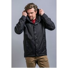 Tatonka Winter Jacket Jonno (warm-insulating lavalan® wool padding) black Men