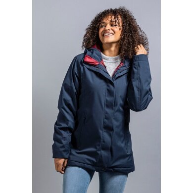 Tatonka Winter Jacket Stir Hooded (waterproof, windproof, breathable) dark blue Women