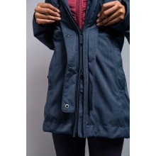 Tatonka All-Season Short Coat Naika 3in1 Coat (waterproof and windproof, removable inner coat) grey-blue Women