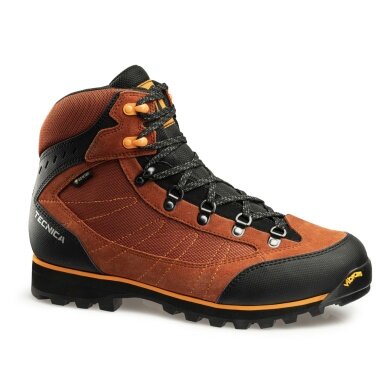 Tecnica Hiking Shoes Makalu IV GTX - Made in Europe - Suede (waterproof) orange-red Men