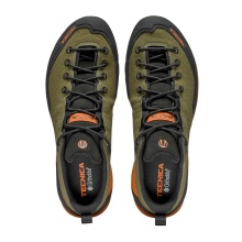 Tecnica Hiking Shoes Sulfur S MS GTX (Approach, Synthetic, Waterproof) Olive Green/Orange Men's