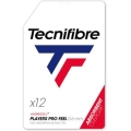 Tecnifibre Overgrip Players Pro Feel 0.6mm (Sweat Absorption) white - 12 Pack