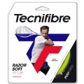 Tecnifibre Tennis String Razor Soft (Durability+Allround) lime yellow 12m Set