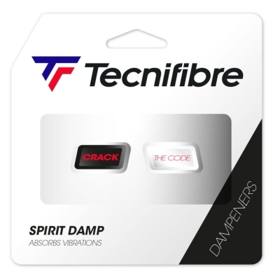 Tecnifibre Vibration Dampener Spirit Damp (Crack/The Code) - 2 Pieces