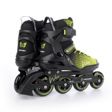 Tempish Inline Skates Fitness Wox (Wheels: 84mm/85A, Bearings: ABEC 7) black/green Men